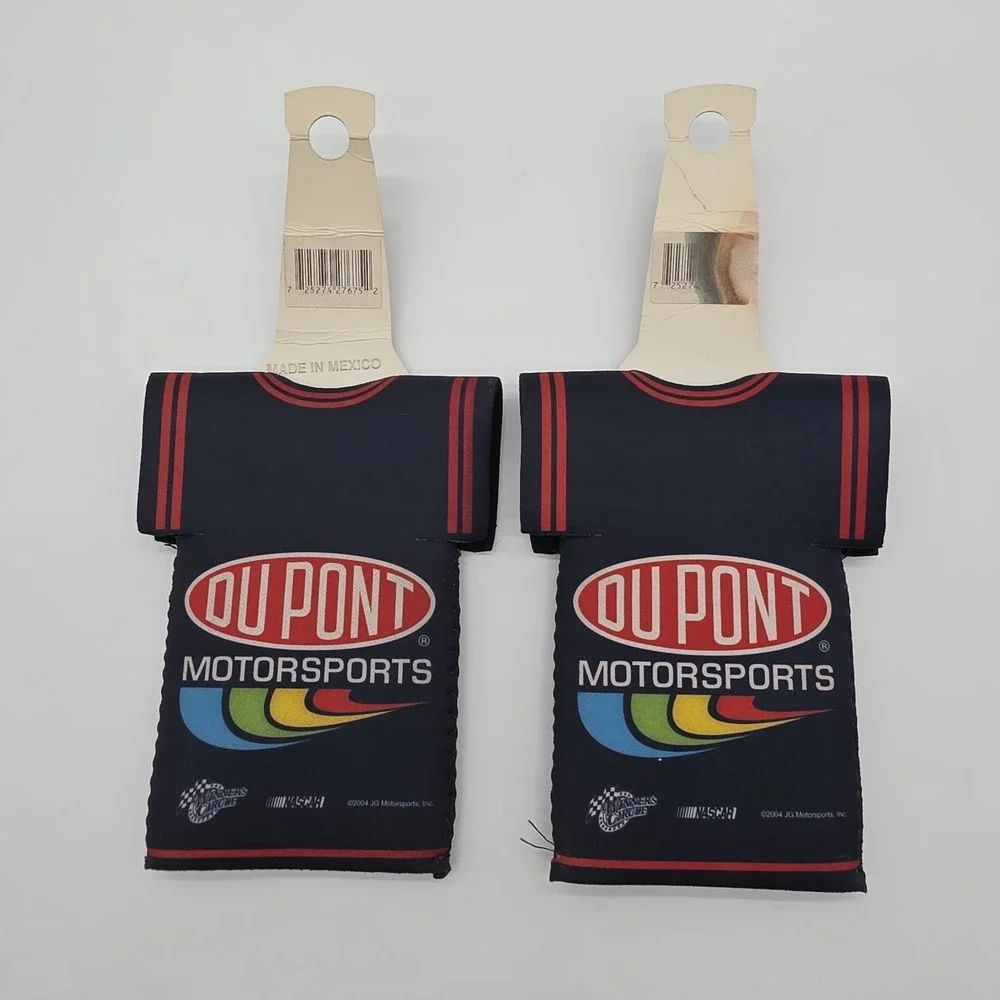 Vtg Jeff Gordon #24 Dupont (2) Bottle Koozies  (1) Can Koozie Winners Circle NEW